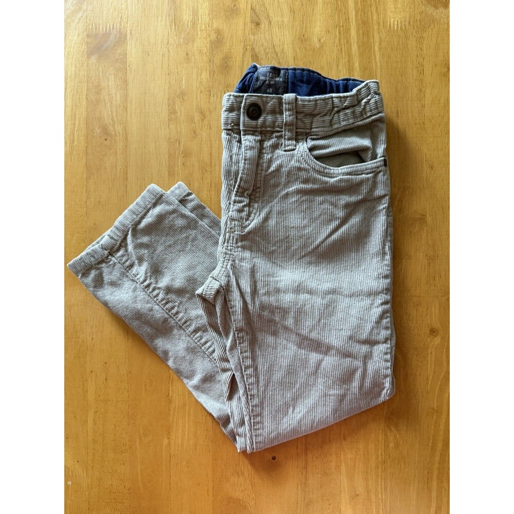H&M brown corduroy pants size 5-6 L.O.G.G. Boys Adjustable